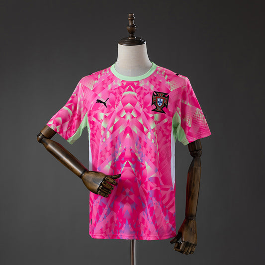 Portugal 2026 GK-Pink Fan Jersey