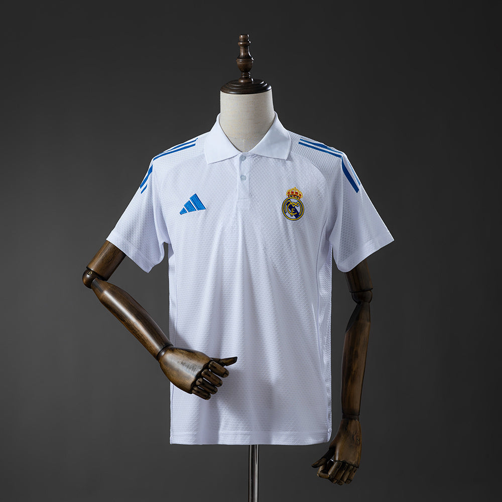 Real Madrid 2025/26 POLO Shirt White