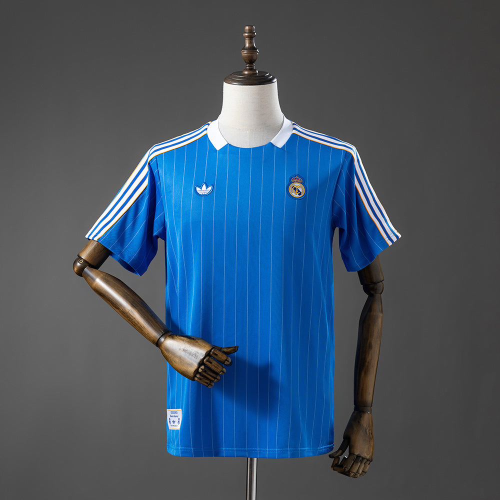 Real Madrid Terrace Icons T/Men-s Shirt Blue