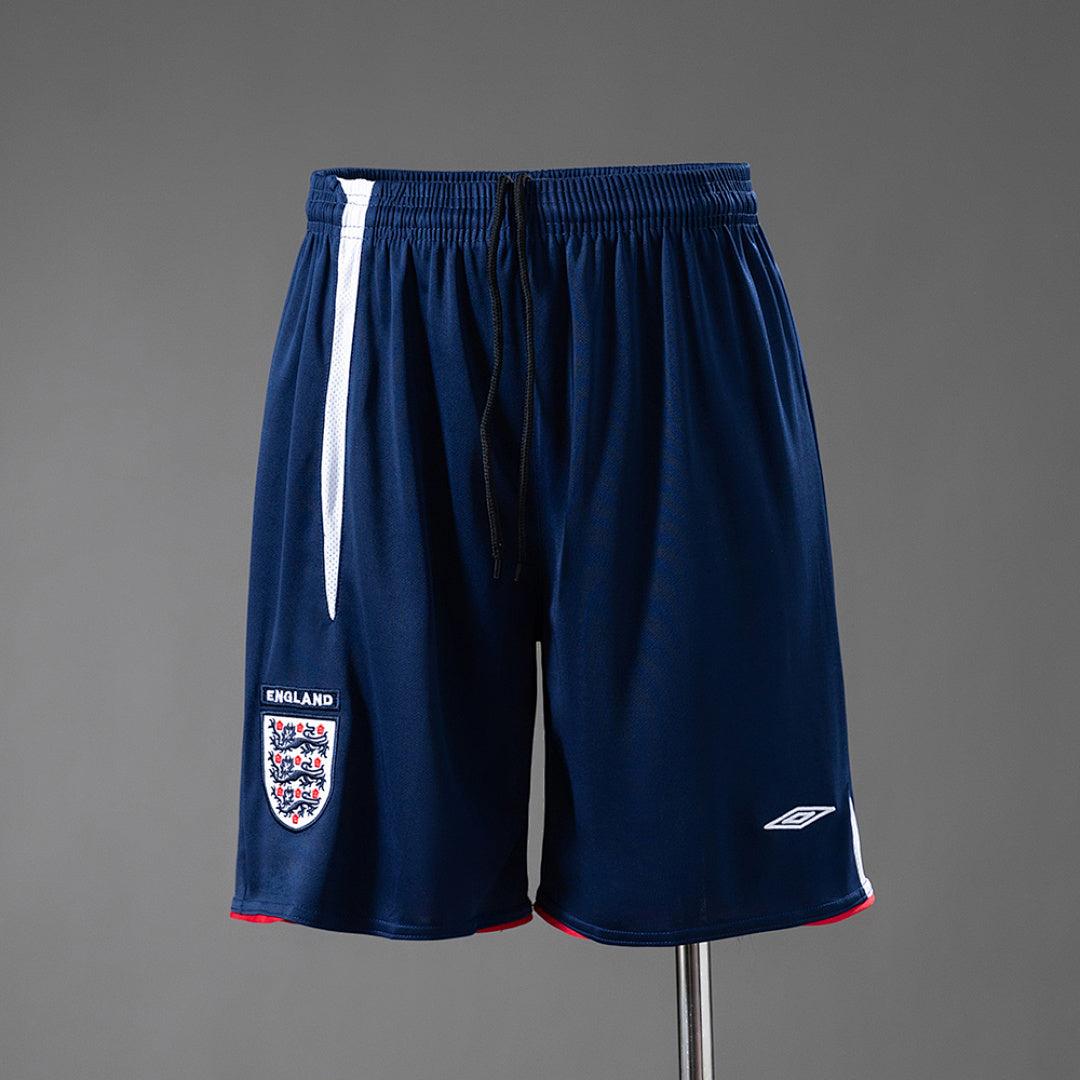 Retro England 2006 World Cup Home Shorts