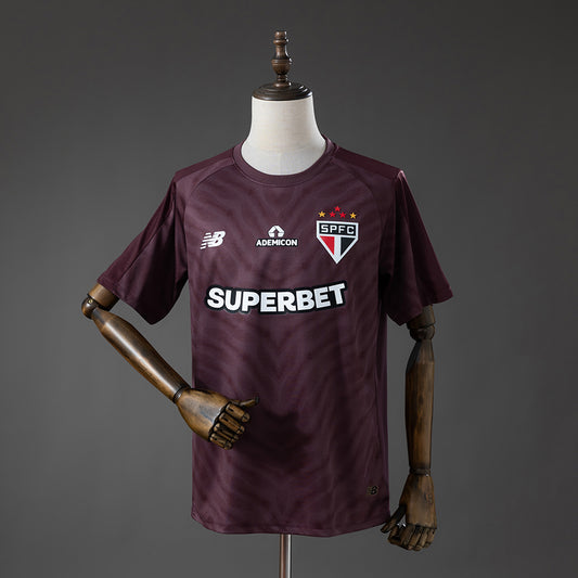 Sao Paulo 26/27 Goalkeeper Jersey Deep Burgundy