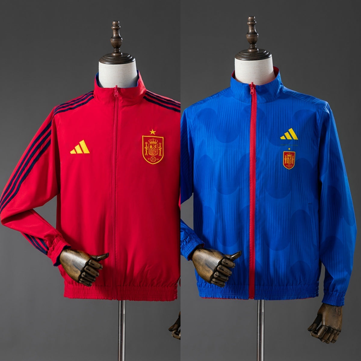 Spain 2026 World Cup Reversible Jacket Windbreaker Red