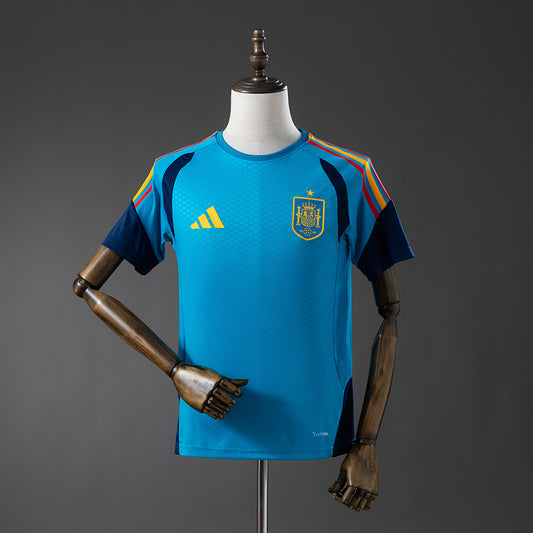 Spain 2026 World Cup Training Soccer Jersey Blue Fan Jersey