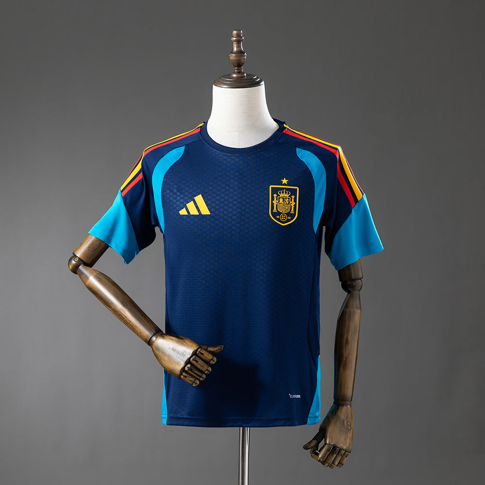 Spain 2026 World Cup Training Soccer Jersey Navy Blue