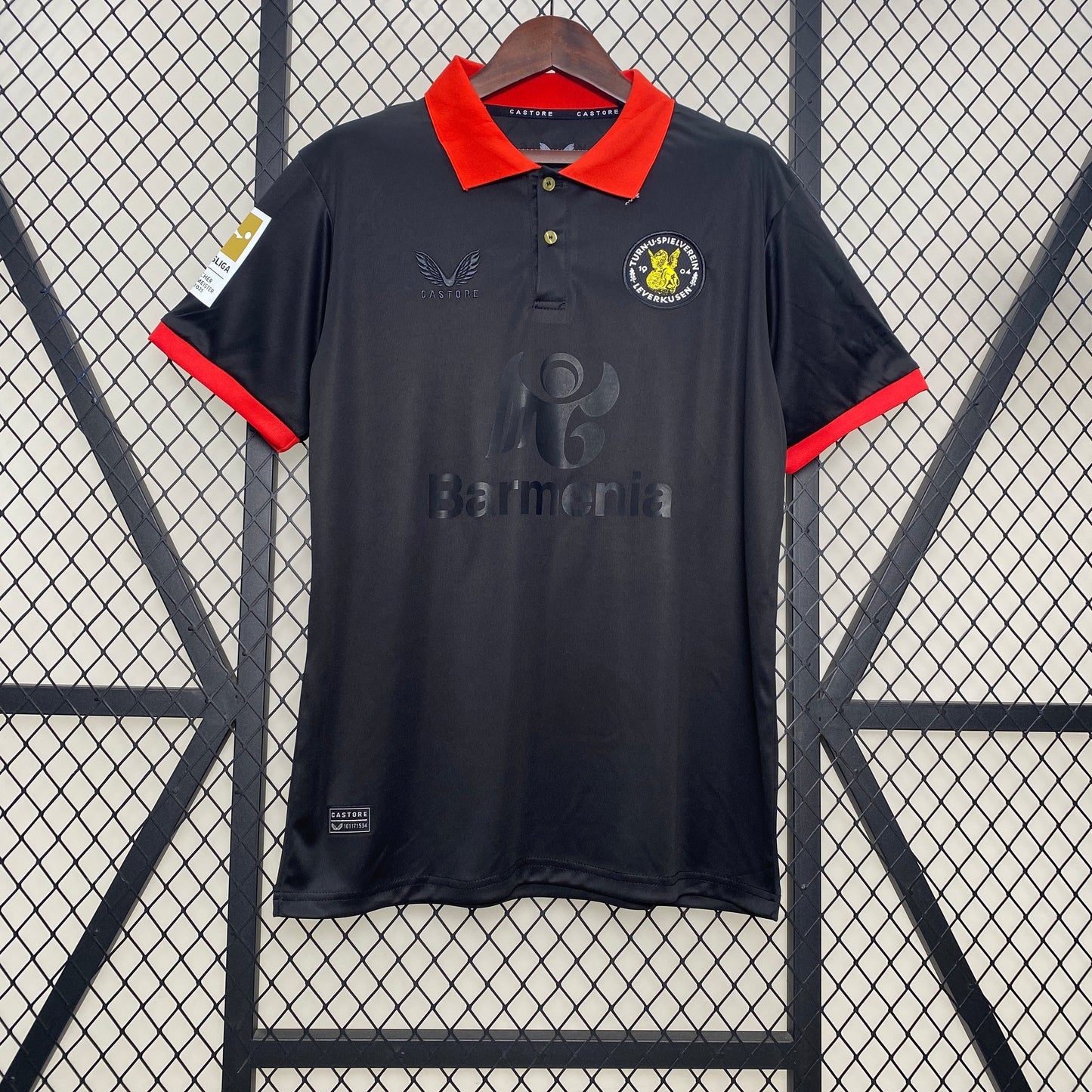 24/25 Leverkusen Black Soccer Fan Jersey