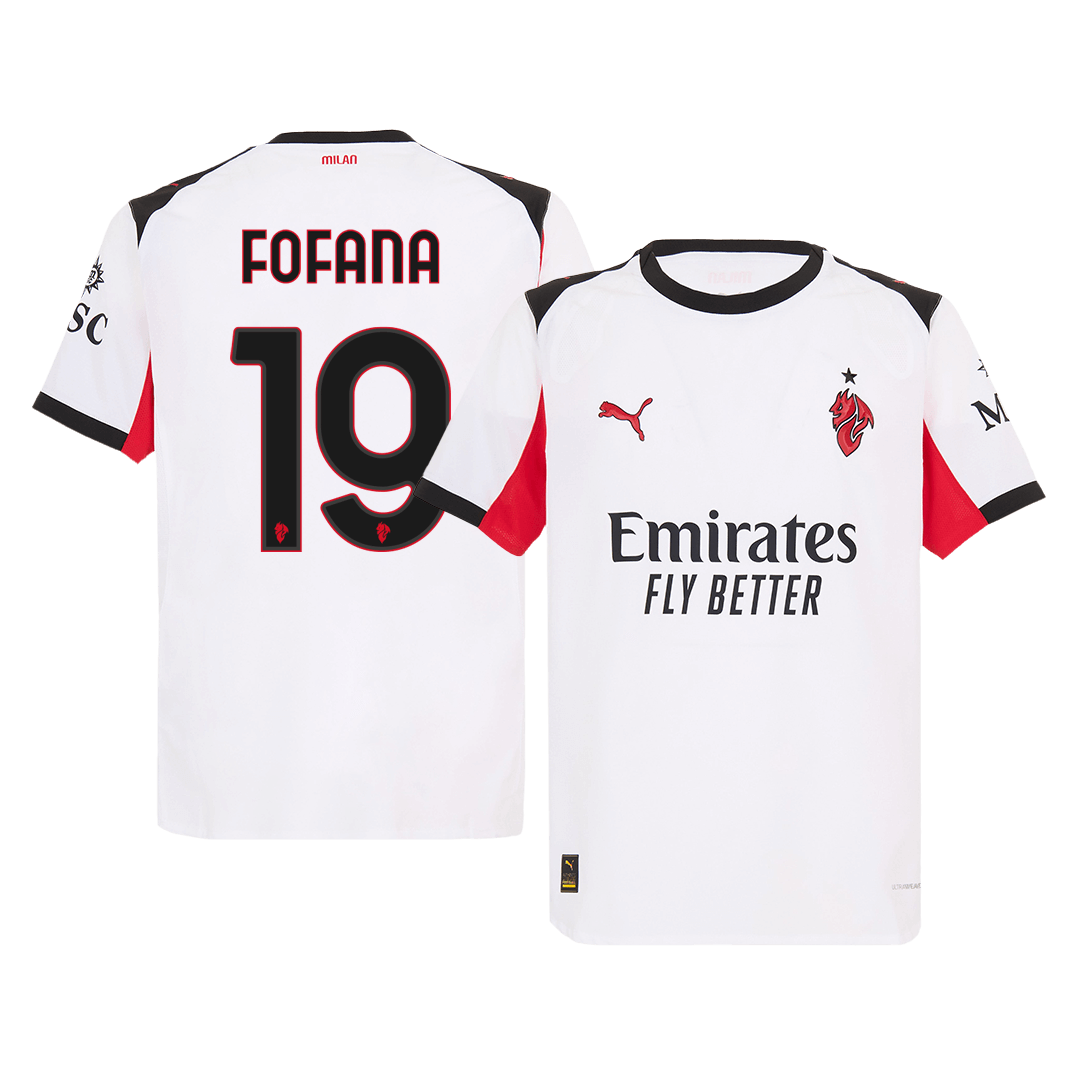 FOFANA #19 AC Milan Away Premium Soccer Jersey 2025/26