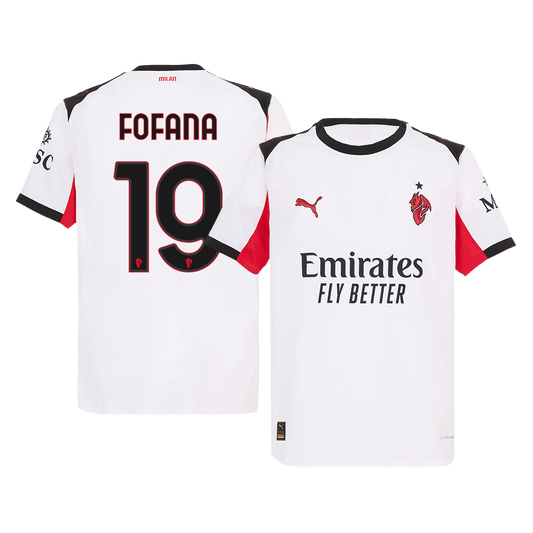 FOFANA #19 AC Milan Away Premium Soccer Jersey 2025/26