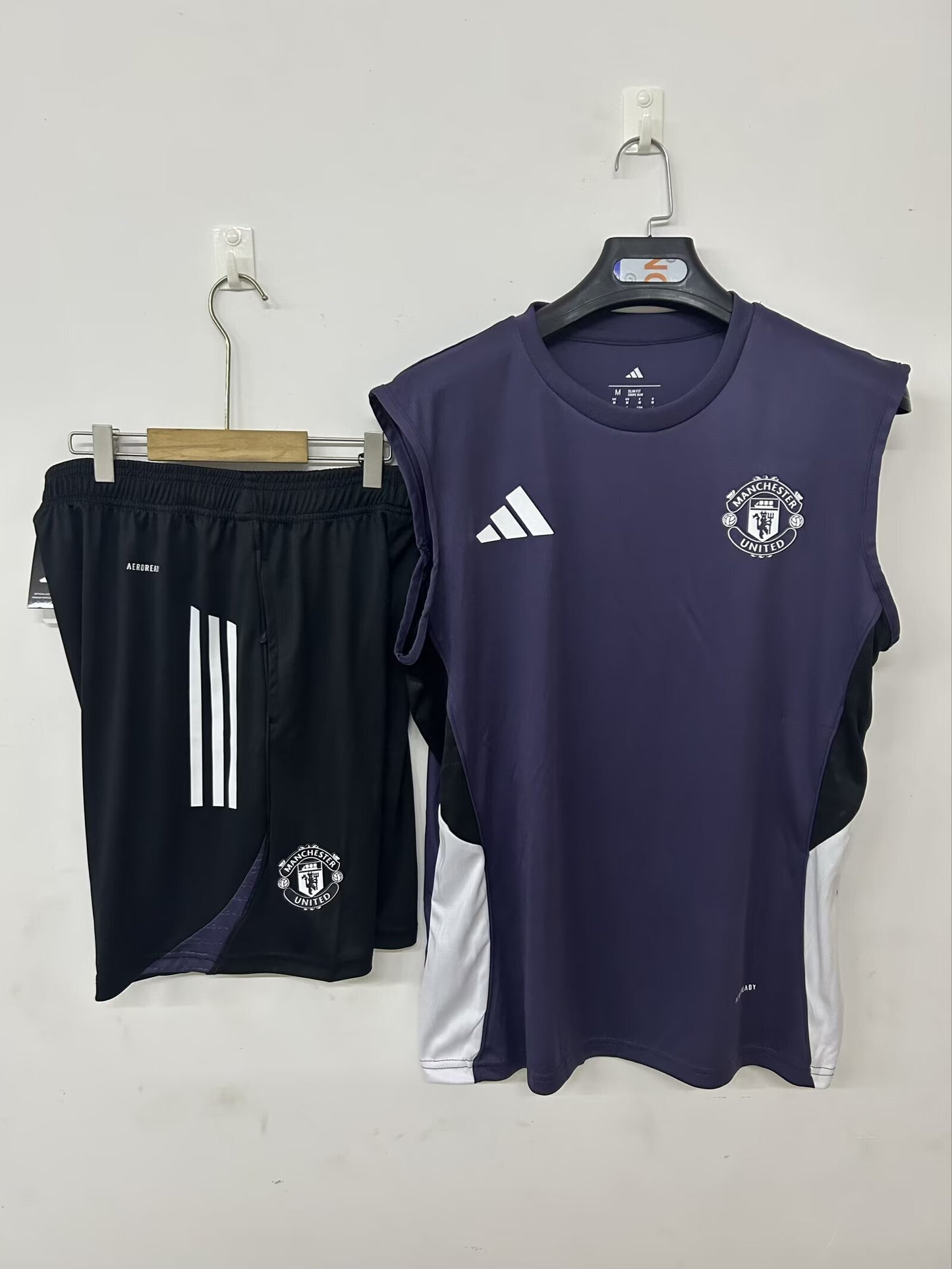 25/26 Manchester United Purple Vest Sleeveless training Fan Jersey