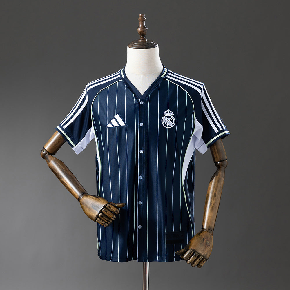 25/26 Real Madrid Baseball Fan Jersey