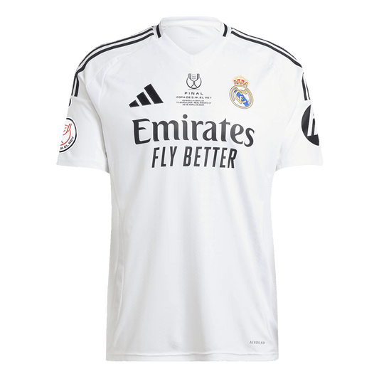 Real Madrid Home Soccer Jersey 2024/25 Copa del Rey Final
