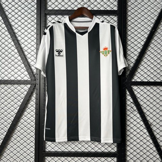 25/26 Real Betis Special Edition Black and white Fan Jersey