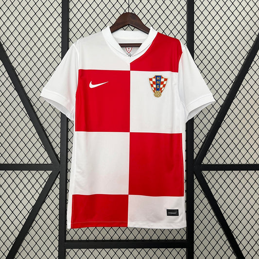2024 Croatia Home Soccer Fan Jersey