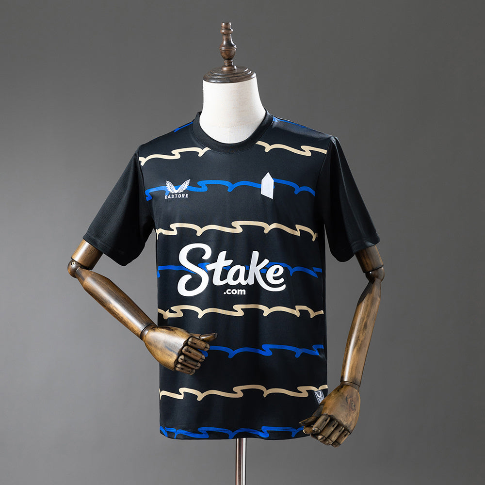 25/26 Everton Third Away black soccer Fan Jersey