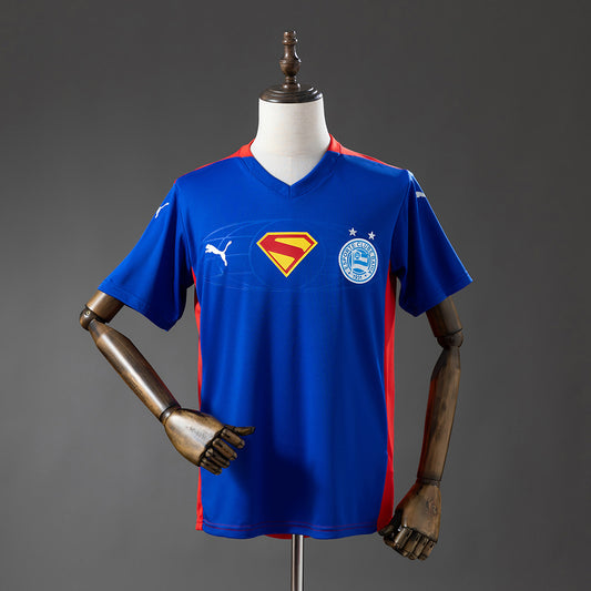25/26 Bahia Superman Edition Blue and Red Fan Jersey