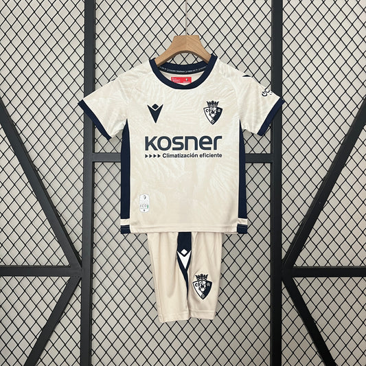 24/25 Osasuna away white Kids Fan Jersey
