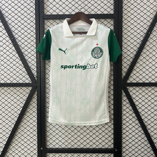 25/26 Women Palmeiras Away white soccer Fan Jersey