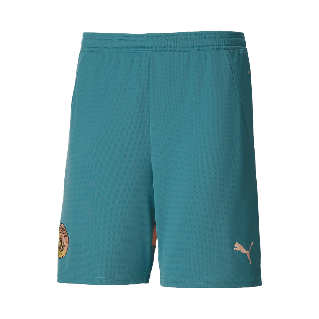 Manchester City Fourth Away Soccer Shorts 2024/25 UCL