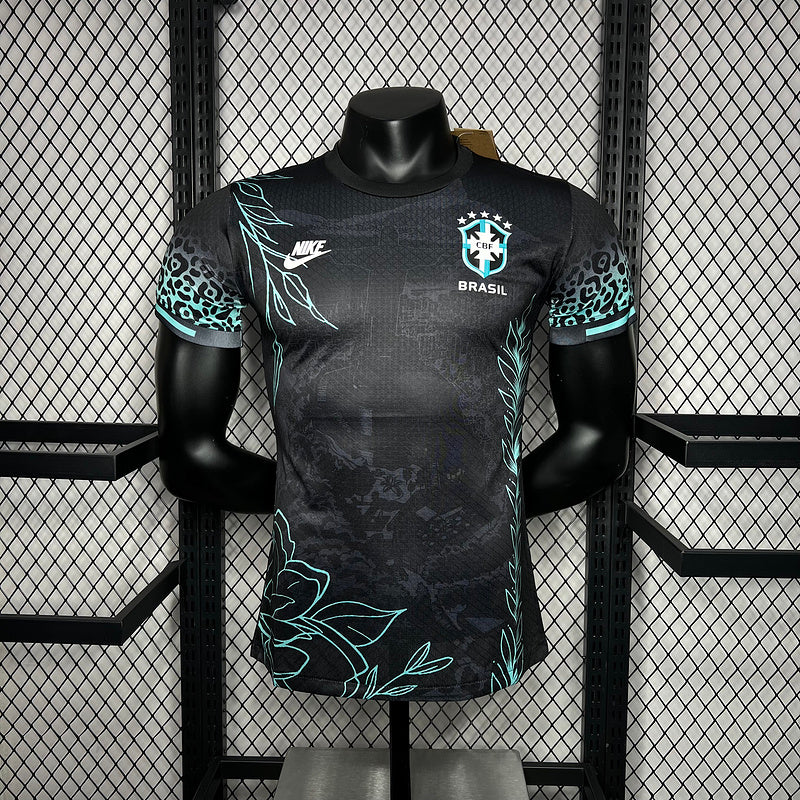 2024 Brazil Pele Special Edition Black Stadium Jersey