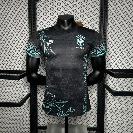 2024 Brazil Pele Special Edition Black Stadium Jersey