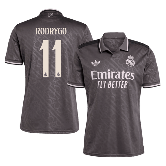 RODRYGO #11 Real Madrid Third Away Soccer Jersey 2024