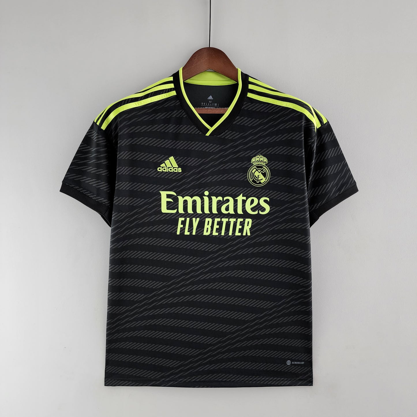 22/23 Real Madrid third away black soccer Fan Jersey