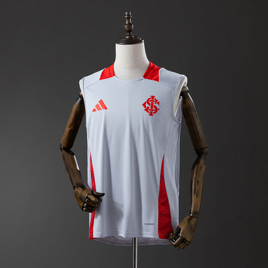 25/26 Internacional Training White Vest Sleeveless football Fan Jersey