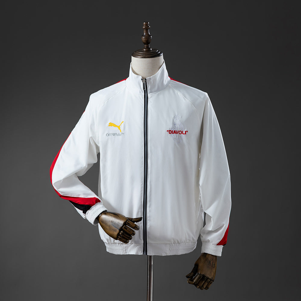 AC Milan co-branded Windbreaker White