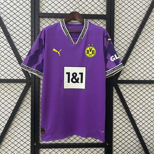 24/25 Borussia Dortmund Goalkeeper Purple soccer Fan Jersey