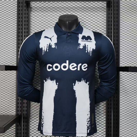 25/26 Monterrey home long sleeve Stadium Jersey