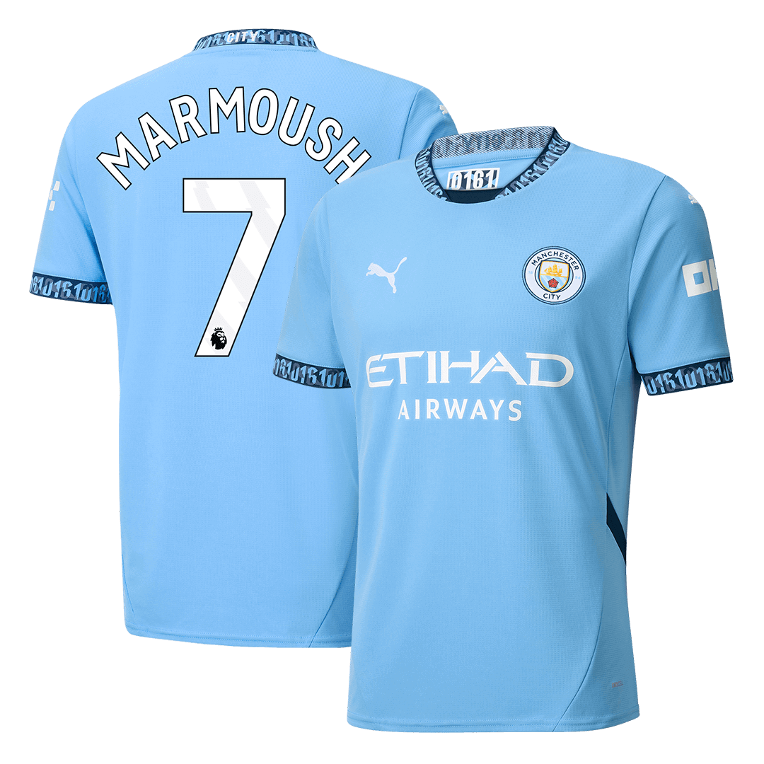 MARMOUSH #7 Manchester City Home Jersey 2024/25