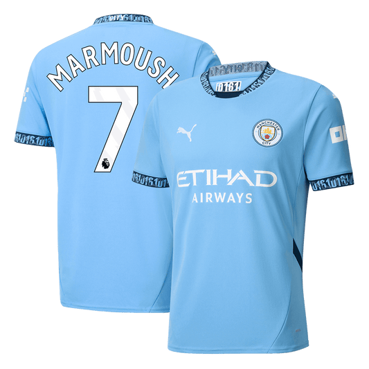 MARMOUSH #7 Manchester City Home Jersey 2024/25