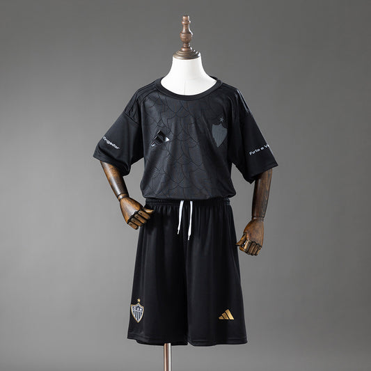 Atletico Mineiro 25/26 Limited Edition Black Kids Kit Fan Jersey