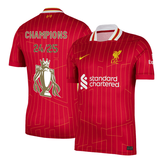 Liverpool Home Soccer Jersey 2024/25 CHAMPIONS 24/25