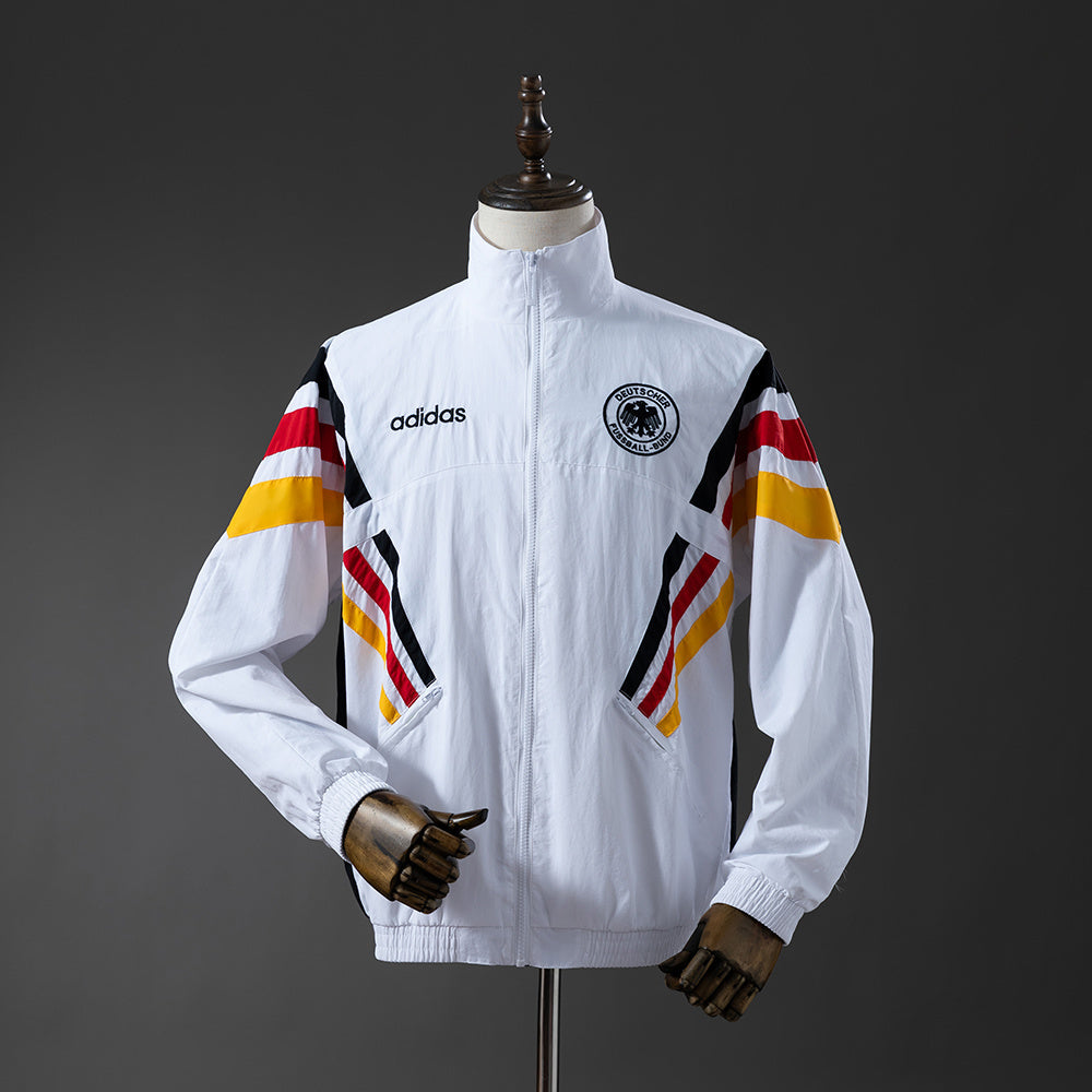 2025 Germany White Windbreaker
