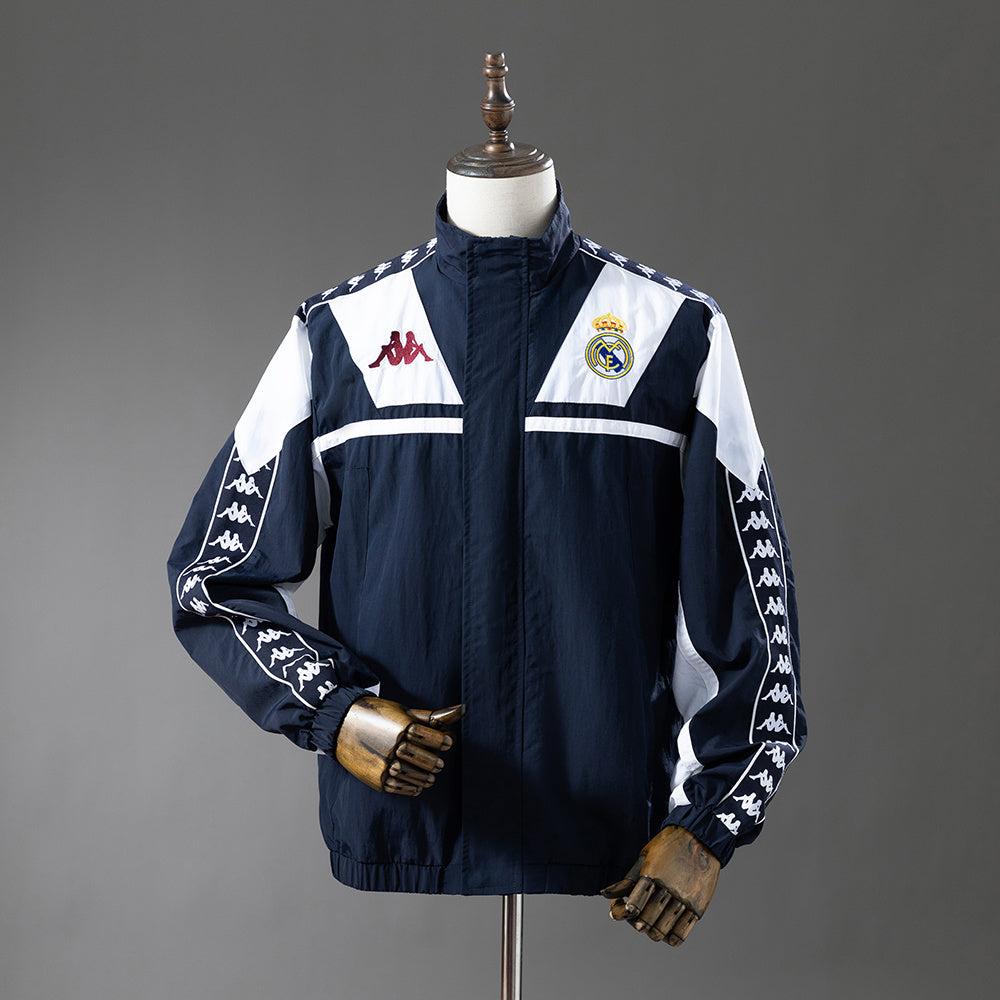 25/26 Real Madrid black Windbreaker