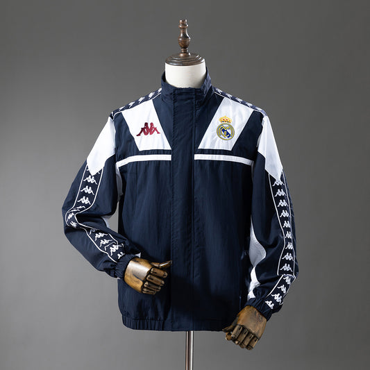 25/26 Real Madrid black Windbreaker