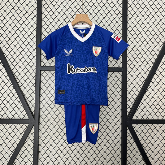 24/25 Athletic Bilbao Away Kids Fan Jersey
