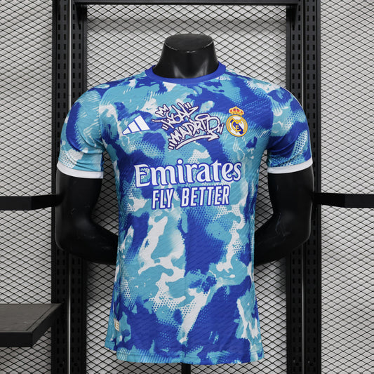 24/25 Real Madrid Special Edition Blue Stadium Jersey