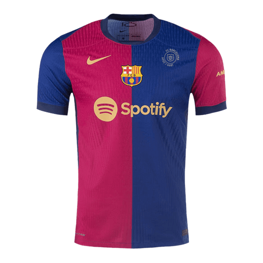 Barcelona Home Premium Soccer Jersey 2024/25 125th Anniversary
