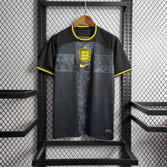 2022 World Cup England Black Training Soccer Fan Jersey