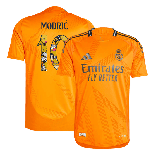 MODRIC #10 Real Madrid Away Premium Soccer Jersey 2024/25 Bear Champ Font