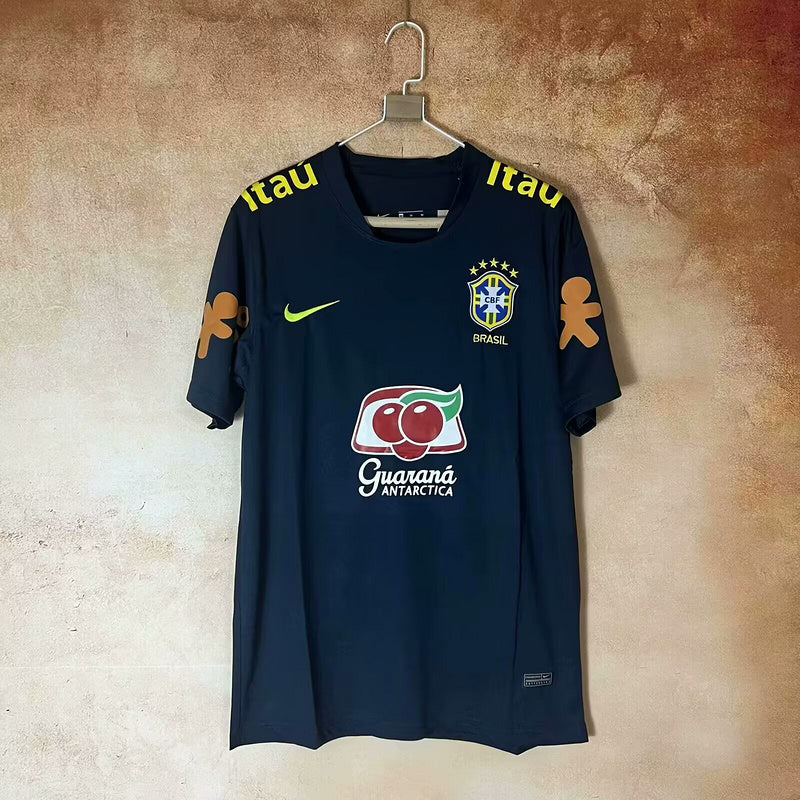 2025 Brazil Blue Training Fan Jersey