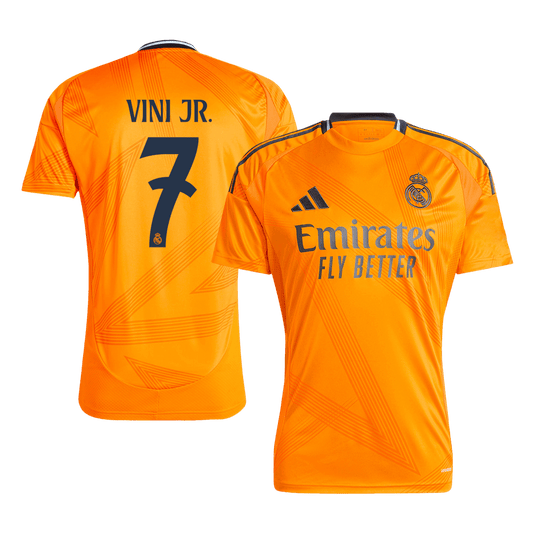 VINI JR. #7 Real Madrid Away Soccer Jersey 2024/25