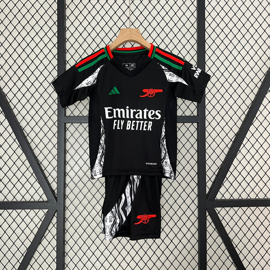 24/25 Arsenal Away black Kids Fan Jersey