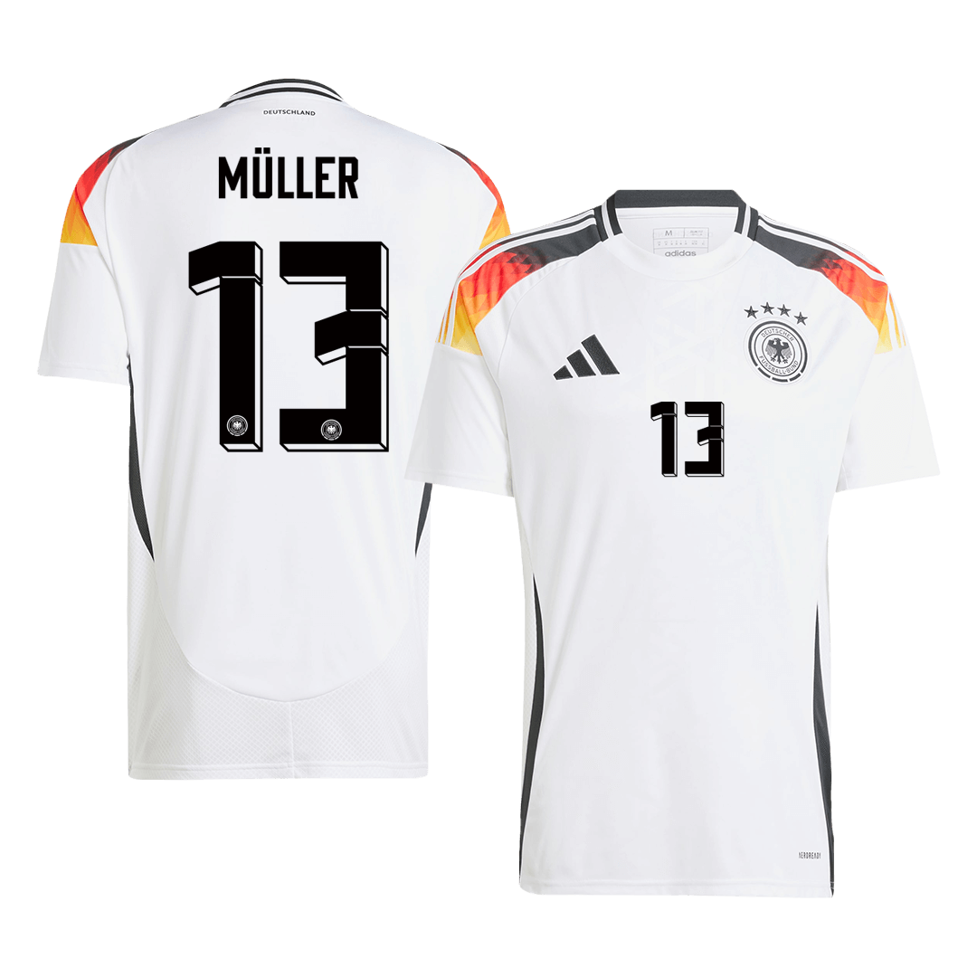 MULLER #13 Germany Home Soccer Jersey EURO 2024