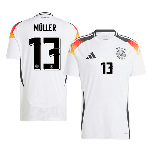 MULLER #13 Germany Home Soccer Jersey EURO 2024