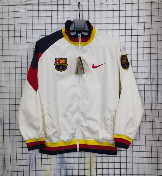 FC Barcelona Windbreaker White