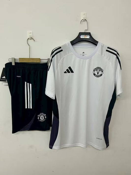 25/26 Manchester United White training Fan Jersey