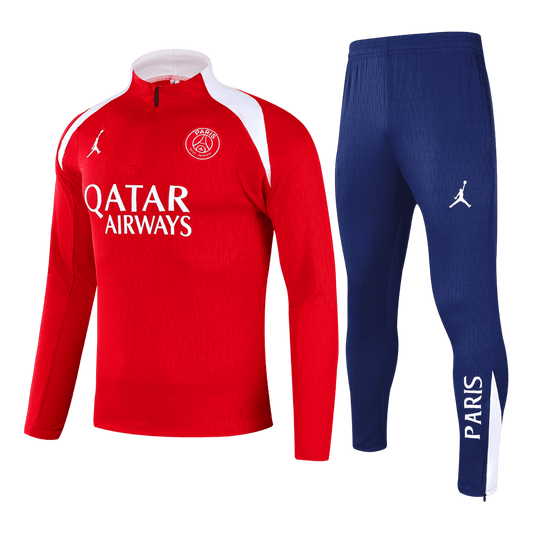 PSG 1/4 Zip Tracksuit 2025/26 Red