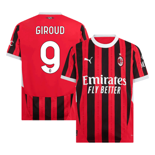 GIROUD #9 AC Milan Home Soccer Jersey 2024
